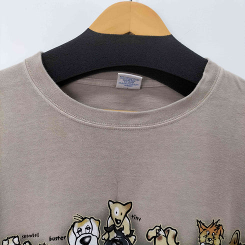crazy shirt 両面ドッグプリントS/S TEE メンズ JPN:L
