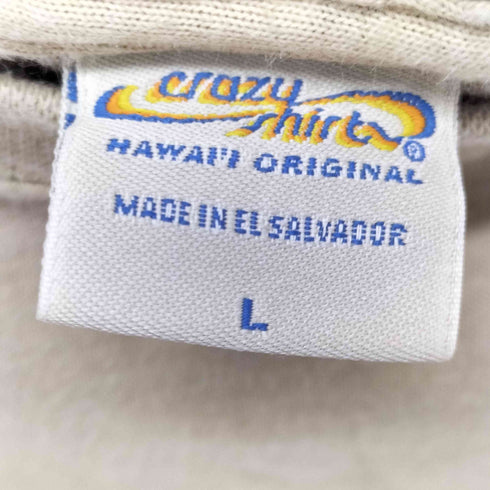 crazy shirt 両面ドッグプリントS/S TEE メンズ JPN:L