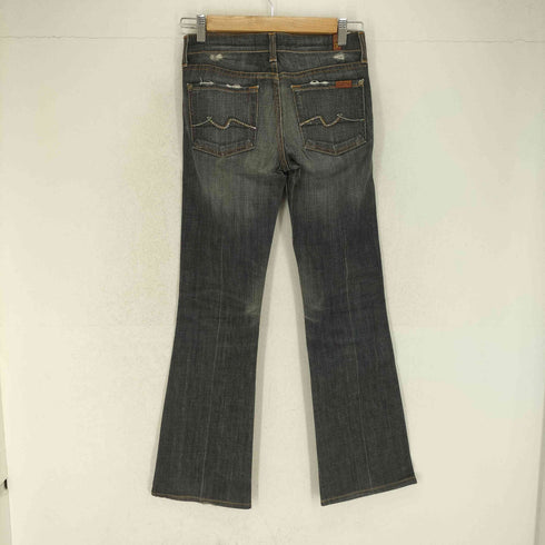7 for all man kind USA製 Y2K ブーツカット フレアデニムパンツ レディース US:24