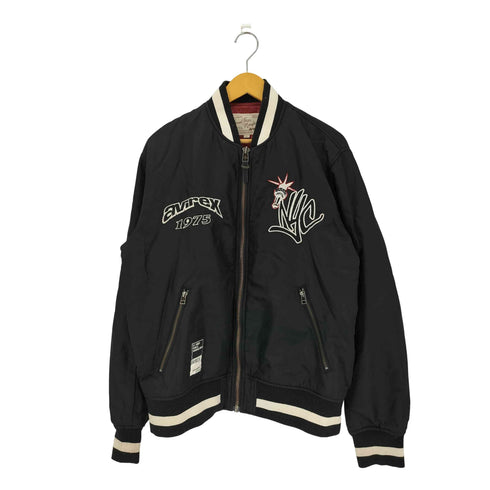 アヴィレックス AVIREX NYLON AWARD JACKET ナイロンアワードジャケット メンズ XL
