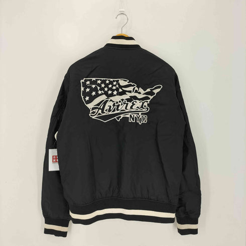 アヴィレックス AVIREX NYLON AWARD JACKET ナイロンアワードジャケット メンズ XL