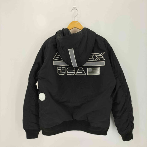アヴィレックス AVIREX MA-1 WARM LINED HOODIE ウォームライナー フライトジャケット メンズ XL