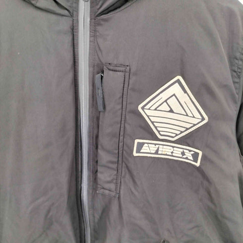 アヴィレックス AVIREX MA-1 WARM LINED HOODIE ウォームライナー フライトジャケット メンズ XL