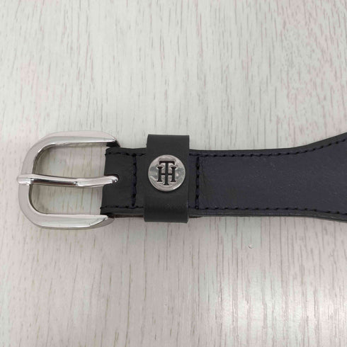 トミーヒルフィガー TOMMY HILFIGER THロゴ レザーコンビ ベルト メンズ 85
