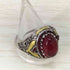 コンビ ストーン リング メンズ 27号~