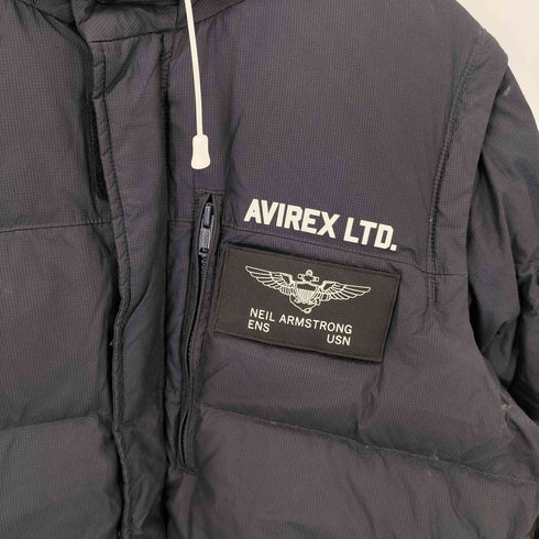 アヴィレックス AVIREX 4WAY DOWN JACKET MOON LANDING 4ウェイ ムーンランディング ダウンジャケット メンズ XL