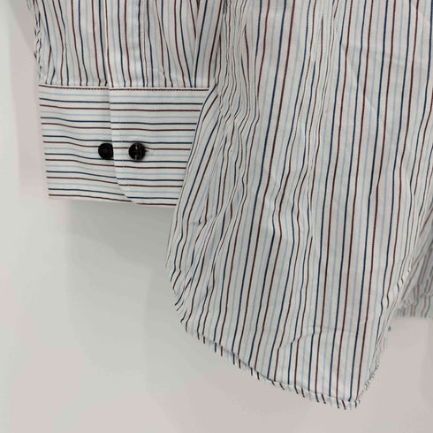 トミーヒルフィガー TOMMY HILFIGER レギュラーカラー ストライプ L/S シャツ メンズ 15-1/2 32-33