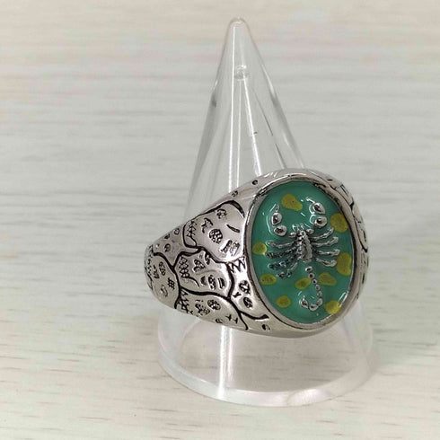 スカル サソリ シグネットリング メンズ 26号