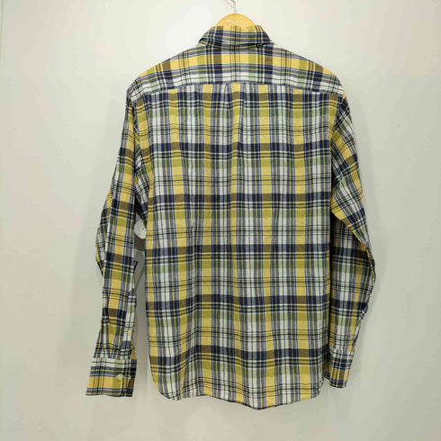ジェイクルー J.CREW チェック柄 ボタンダウン ポケットロングスリーブシャツ メンズ import:S