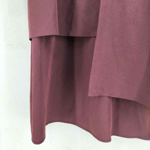 グラウンドワイ Ground Y CREPE DE CHINE ASYMMETRY SHIRT クレープデシン アシンメトリーシャツ メンズ JPN:3