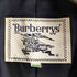 バーバリーズ BURBERRYS 90S 白タグ 金ボタン ウール ダブル 紺ブレ ジャケット レディース import:S