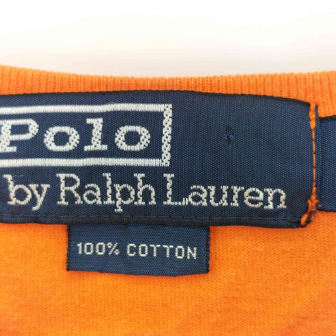 ポロバイラルフローレン Polo by RALPH LAUREN 90-00s ポニー刺繍 クルーネックカットソー メンズ M