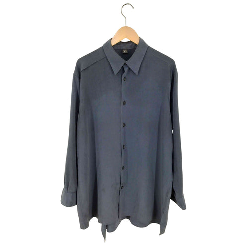 ワイズ Ys RESORT CREPE de CHINE BACK FLAP BLOUSE クレープデシン バック フラップ ブラウス レディース JPN:2