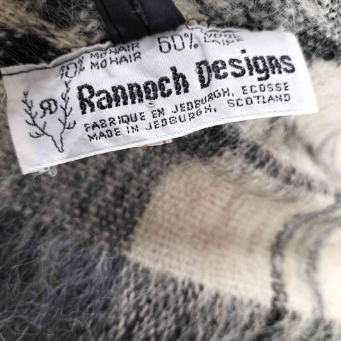 rannoch designs モヘア フリンジストール レディース