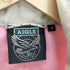 エーグル AIGLE ロゴ刺繍 比翼 切替 ドローコード 2WAY フーディ マウンテン ジャケット レディース import:XS