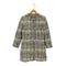 スキャパ SCAPA フロントフック ノーカラー ツイードコート レディース 38