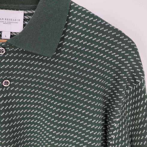 アーバンリサーチ URBAN RESEARCH バーズアイJQニットポロシャツ メンズ JPN:L