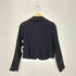 クレージュ courreges ギャザーデザイン シングル 2B テーラードジャケット レディース 40