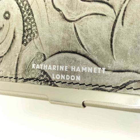 キャサリンハムネットロンドン KATHARINE HAMNETT LONDON 花柄名刺入れ メンズ
