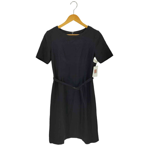 クレージュ courreges ベルテッド 半袖 ワンピース レディース 40