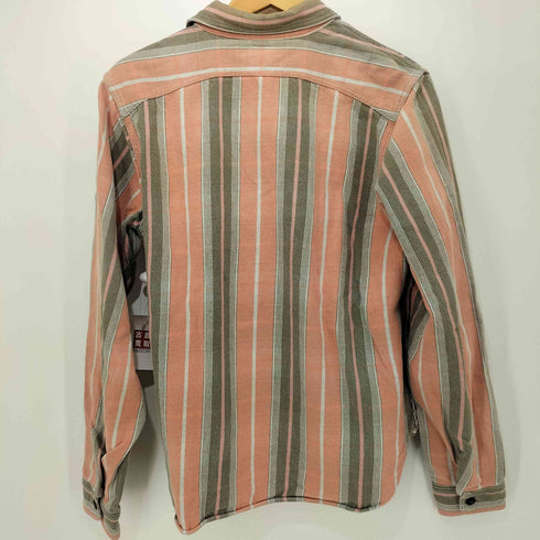 ヒューマンメイド HUMAN MADE ガチャポケ マチ付き チェック ヘビーネル L/S シャツ メンズ JPN:S