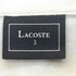 ラコステ LACOSTE ロゴ刺繍 鹿の子 コットン ダブルポケット ポロシャツ メンズ JPN:3