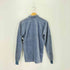 CAMPUS VELOUR 80s USA製 フロントポケット ベロア 長袖ポロシャツ メンズ S