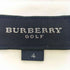 バーバリーゴルフ BURBERRY GOLF ロゴ刺繍 メッシュ切替 ハーフジップシャツ メンズ JPN:4