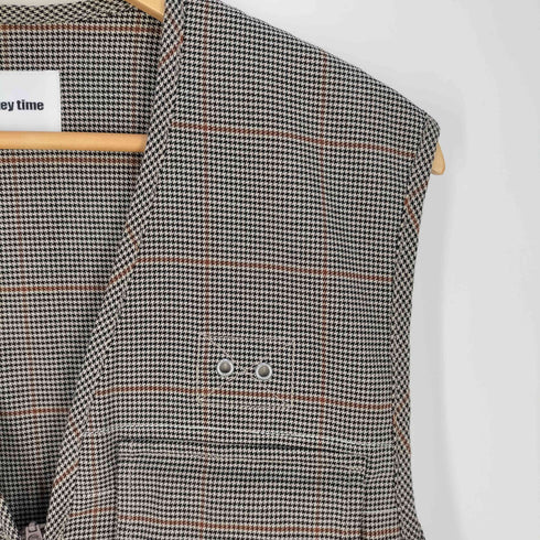 モンキータイム MONKEY TIME GUNCLUB CHECK MULTI POCKET VEST/ベスト メンズ JPN:L