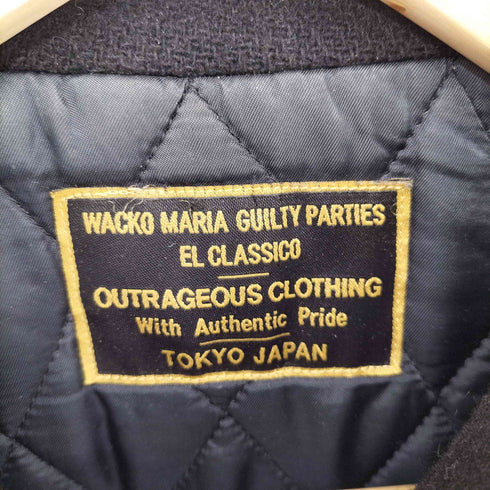 ワコマリア WACKO MARIA 10AW ZIP MELTON JKT UPSETTER メンズ