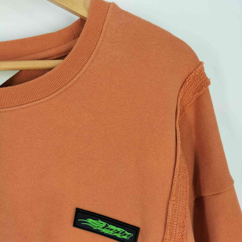 ジエダ Jieda LOGO SWITCHING SWEAT メンズ JPN:2