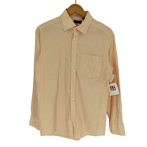 ポールスミスロンドン Paul Smith LONDON ストライプ ボタンダウン フォーマル ドレス シャツ コンバーチブルカフス メンズ import:L
