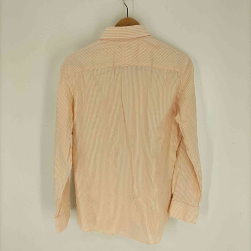 ポールスミスロンドン Paul Smith LONDON ストライプ ボタンダウン フォーマル ドレス シャツ コンバーチブルカフス メンズ import:L