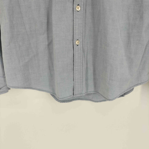 ポールスミスロンドン Paul Smith LONDON ロゴ刺繍 ボタンダウン L/S シャツ メンズ import:L