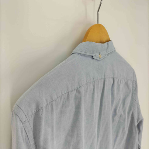 ポールスミスロンドン Paul Smith LONDON ロゴ刺繍 ボタンダウン L/S シャツ メンズ import:L