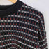 KARRSON KNITWEAR ノルウェー製 ウールレーヨン バーズアイ クルーネックニット メンズ