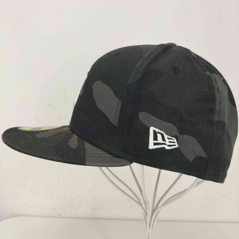 ニューエラ NEW ERA 59FIFTY 迷彩 チームロゴ刺繍 6パネルキャップ メンズ 7 3/8
