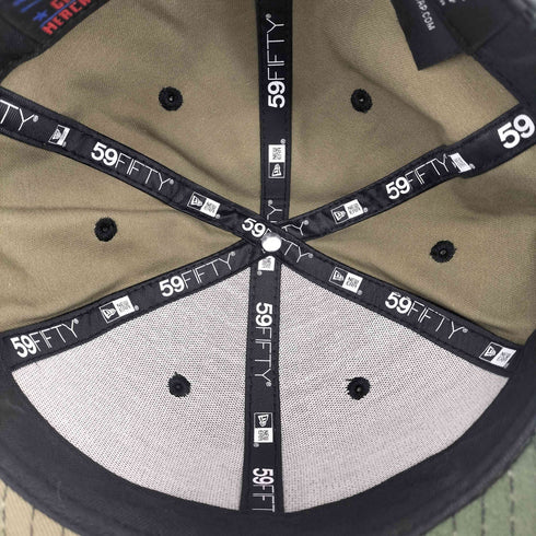 ニューエラ NEW ERA 59FIFTY 迷彩 チームロゴ 金刺繍 6パネルキャップ メンズ 7 1/4