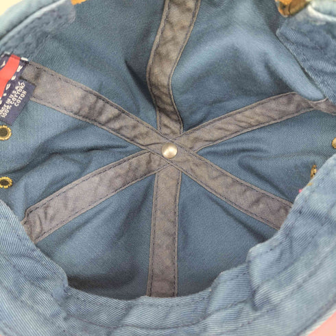 トミーヒルフィガー TOMMY HILFIGER USA製 ロゴ刺繍 6パネルキャップ メンズ