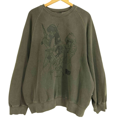 NICE GHOST CLUB FANTASY COMICS PIGMENT SWEATSHIRTS メンズ import:L