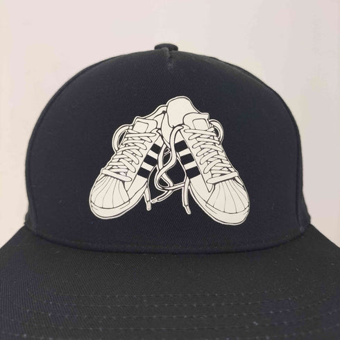 アディダスオリジナルス adidas Originals スーパースタープリント 6パネルキャップ メンズ FREE