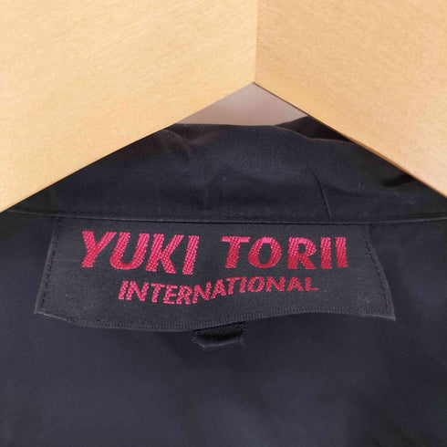 ユキトリイ YUKI TORII デカボタン フレアスリーブ ジャケット レディース