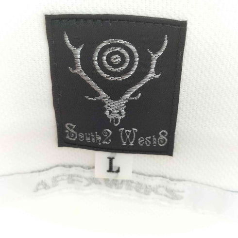 アフィックス AFFIX Crew Neck Mesh Panel T-Shirt メンズ import:L