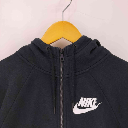 ナイキ NIKE ロゴプリント ジップアップパーカー レディース L
