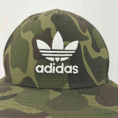 アディダスオリジナルス adidas Originals トレフォイルロゴ 迷彩 6パネルキャップ メンズ FREE