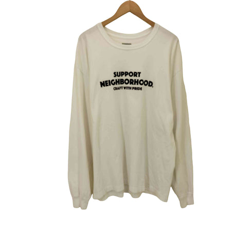 ネイバーフッド NEIGHBORHOOD TYPEURBAN GARMENT SUPPORT NEIGHBORHOOD CRAFT WITH PRIDE プリントTシャツ メンズ JPN:L