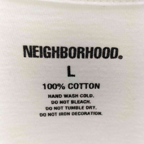 ネイバーフッド NEIGHBORHOOD TYPEURBAN GARMENT SUPPORT NEIGHBORHOOD CRAFT WITH PRIDE プリントTシャツ メンズ JPN:L