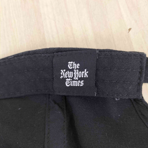 The New York Times オールドイングリッシュ 刺繍キャップ メンズ FREE