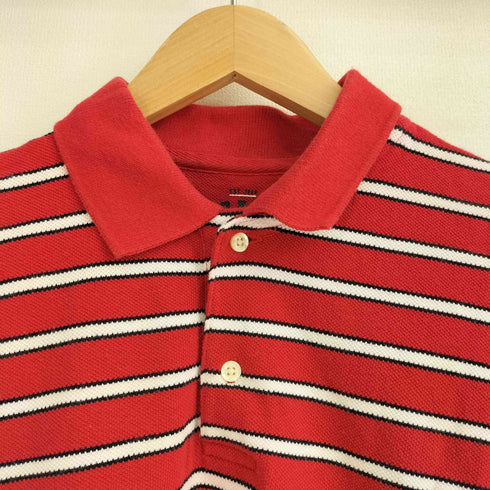 ギャップ Gap 00S ボーダー ポロシャツ メンズ import:XXL