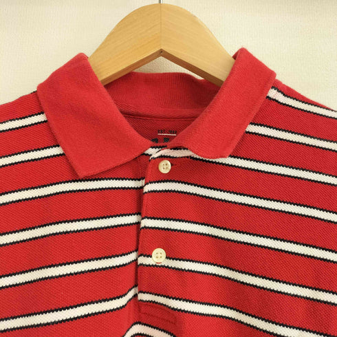 ギャップ Gap 00S ボーダー ポロシャツ メンズ import:XXL